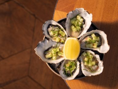 Petit Bubbles and Oysters Experience at Champagne Bar